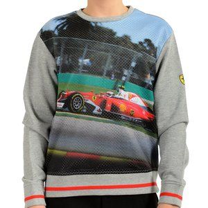 Scuderia Ferrari Boys Multi-Color Crewneck Sweatshirt Shirt